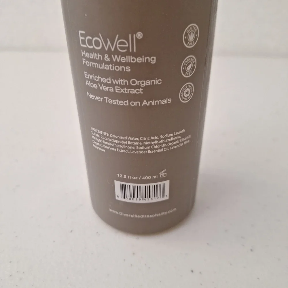 Infusé Lavender Mint Hand Wash Soap With Dispenser Acquavera 400 ml Each, 2 Set